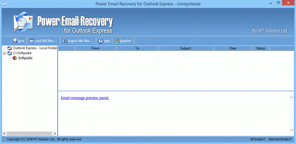 Power Email Recovery for Outlook Express