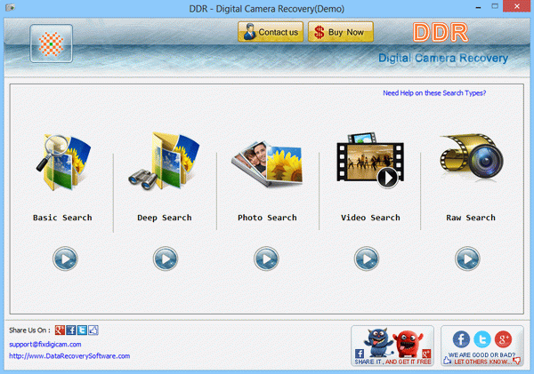 DDR - Digital Camera Recovery
