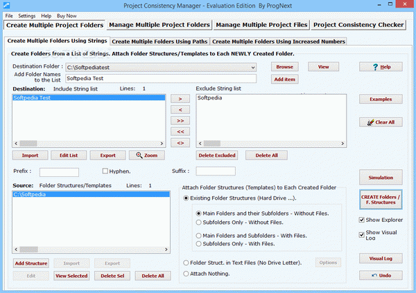 Project Consistency Manager