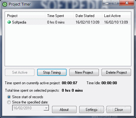 Project Timer