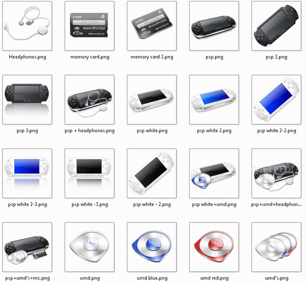 Psp icons