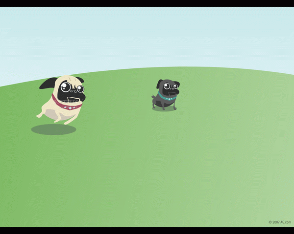 Pug Happy