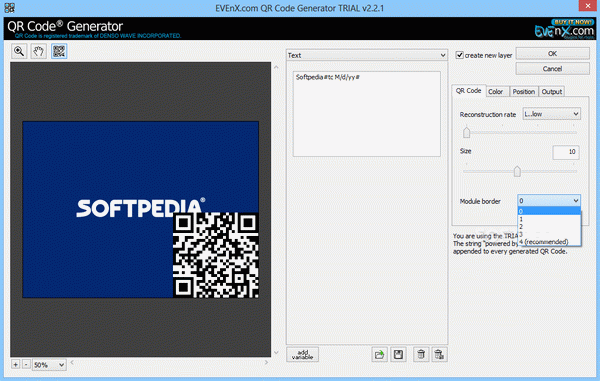 QR Code Generator Plugin for Adobe Photoshop