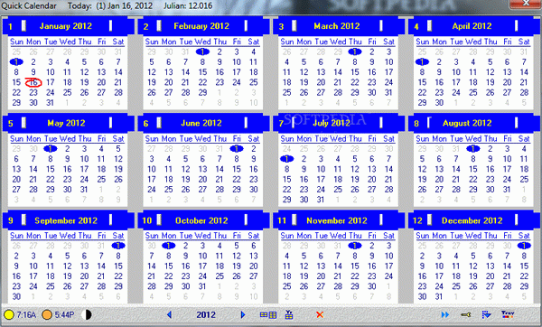 Quick Calendar