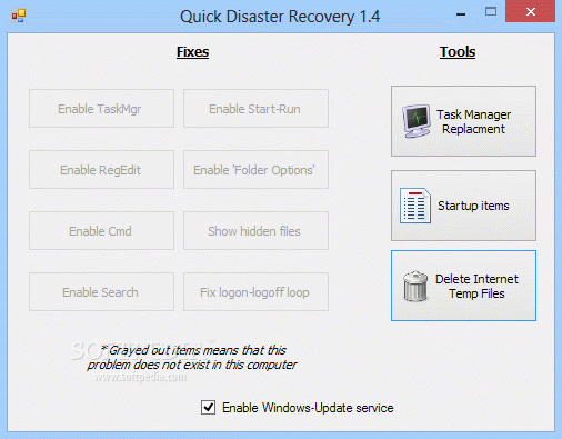 Quick Disaster Recovery