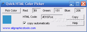 Quick HTML Color Picker