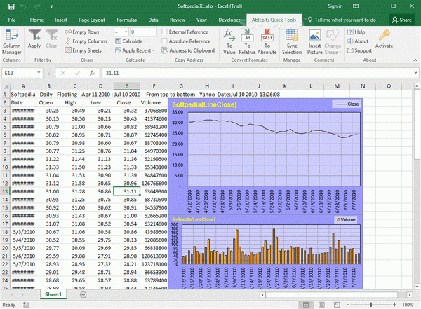 Quick Tools for Microsoft Excel