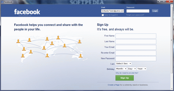 Quicker Access to Facebook