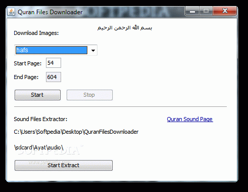 Quran Files Downloader