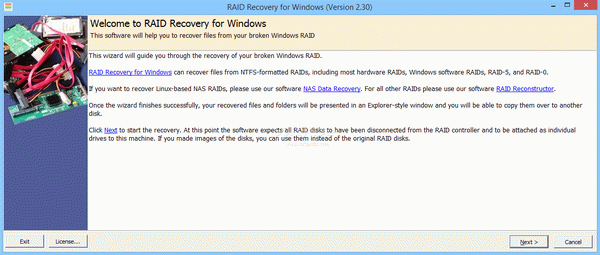 RAID Recovery for Windows