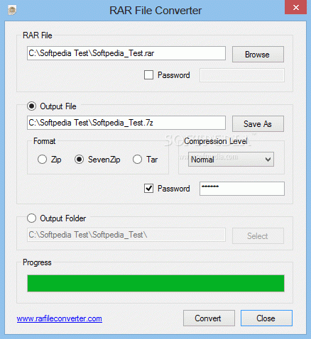 RAR File Converter