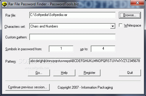 RAR Password Finder