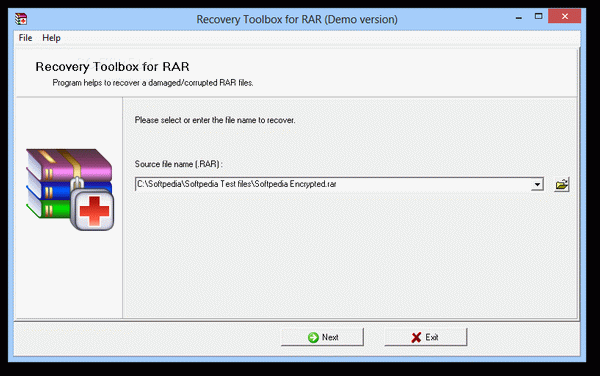 Recovery Toolbox for RAR