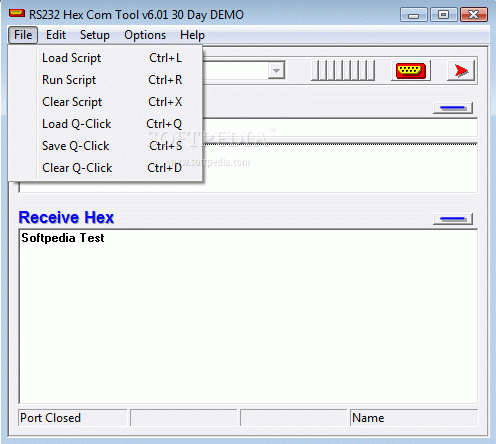 RS232 Hex Com Tool