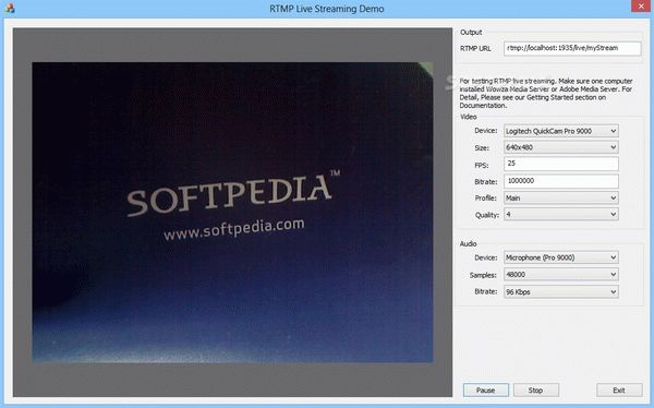 RTMP Streaming Directshow Filter