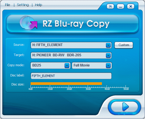 RZ Blu-ray Copy