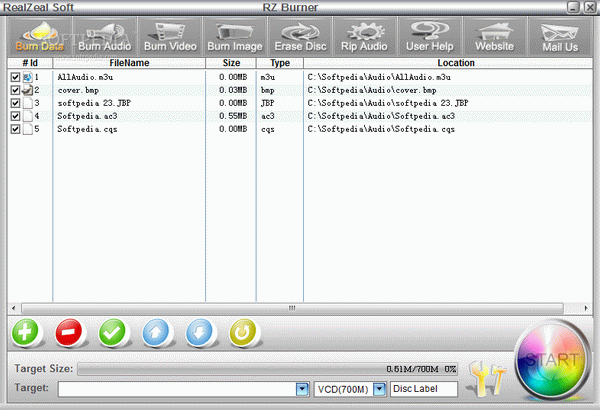 RZ Free DVD Burner