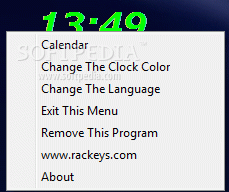 Rackeys Multi Clock