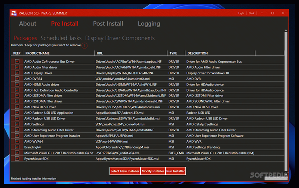 Radeon Software Slimmer