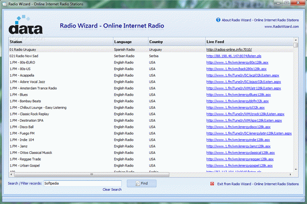 Radio Wizard - Online Radio Stations