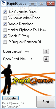 Rapidshare Queuer