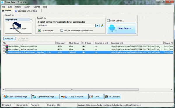 Share Search Tool (formerly Rapidshare Search Tool)