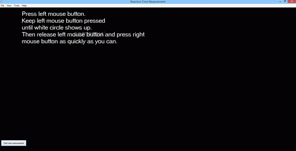 Reaction Time Measurement