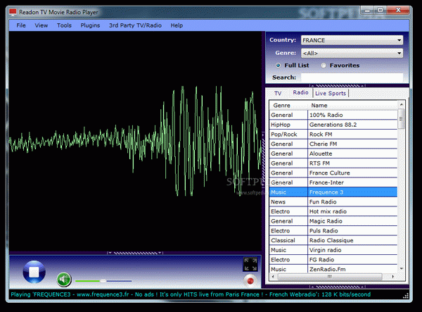 Readon TV Movie Radio Player