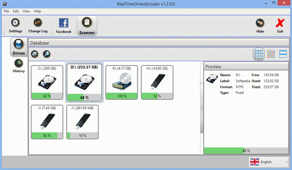 Real Time Drives Scouter