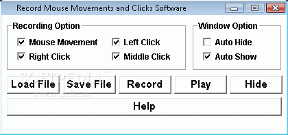 Record Mouse Movements and Clicks Software