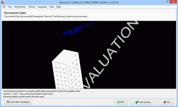 Recovery Toolbox for DWG