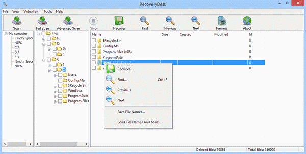 RecoveryDesk