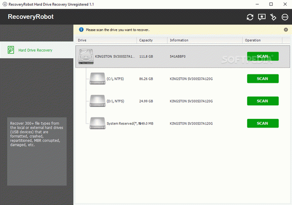 RecoveryRobot Hard Drive Recovery