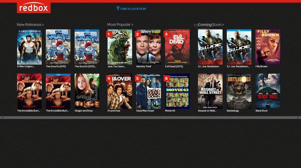 Redbox Rentals for Windows 8