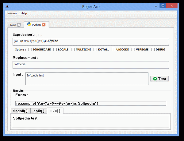 Regex Ace