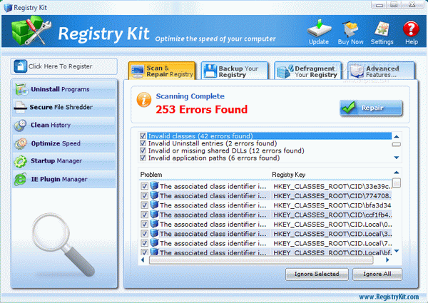 Registry Kit