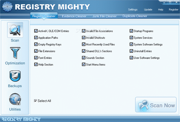 Registry Mighty