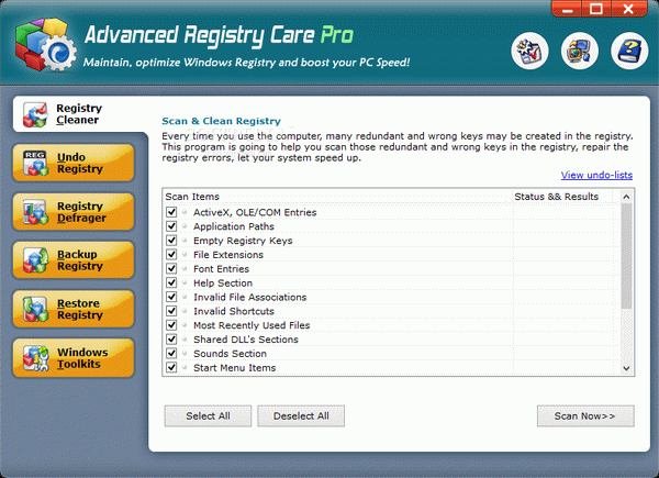 Advanced Registry Care Pro (formerly Advanced Registry Care)