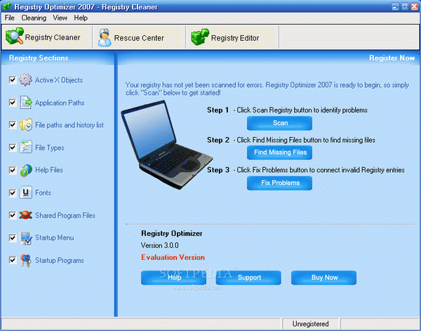 Registry Optimizer 2007