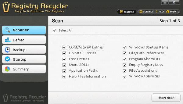 Registry Recycler Portable