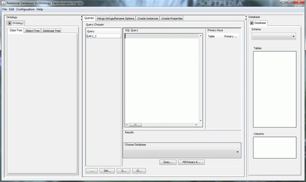 Relational Database to Ontology Transformation Engine