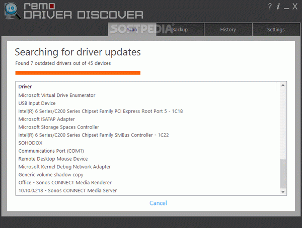 Remo Driver Discover