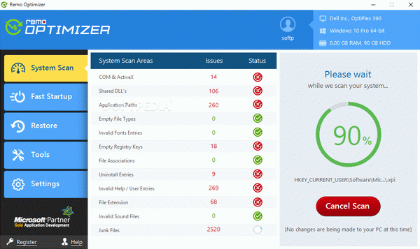 Remo Optimizer