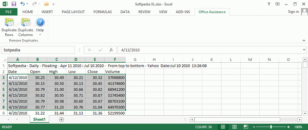 Remove Duplicates from Excel