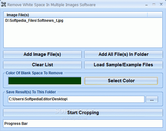 Remove White Space In Multiple Images Software
