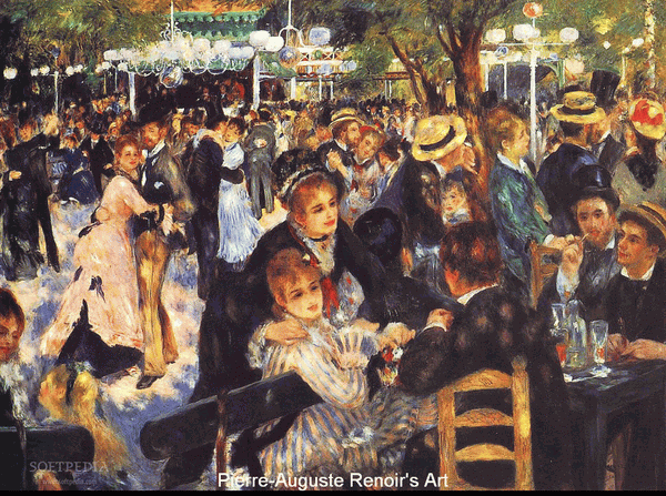 Renoir Painting Screensaver