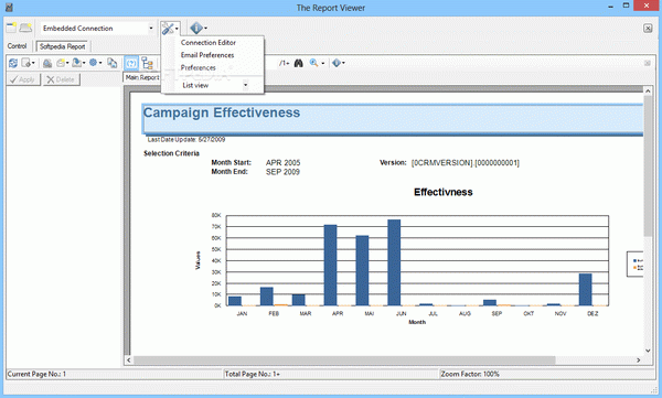 The Report Viewer (formely Report Viewer for Crystal Reports)