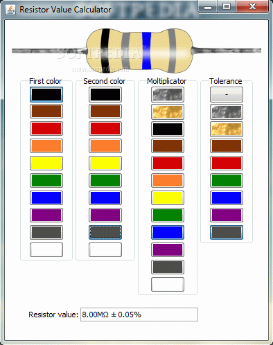 Resistor Value Calculator