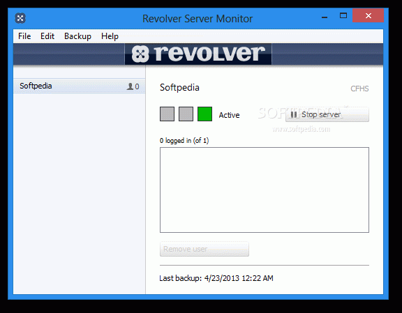 Revolver Server Monitor