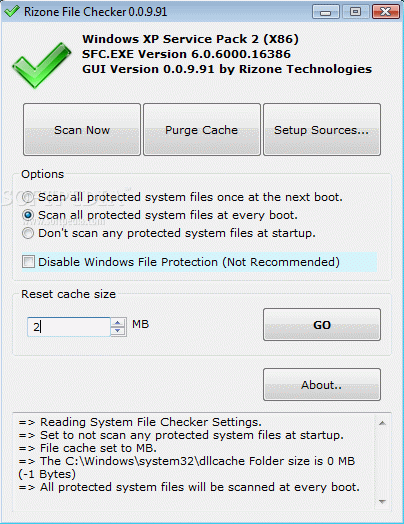 Rizone File Checker